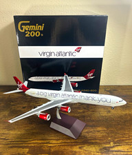 Gemini 200 Virgin Atlantic Airbus A340-600 Thank You Livery 1:200 Diecast Model picture