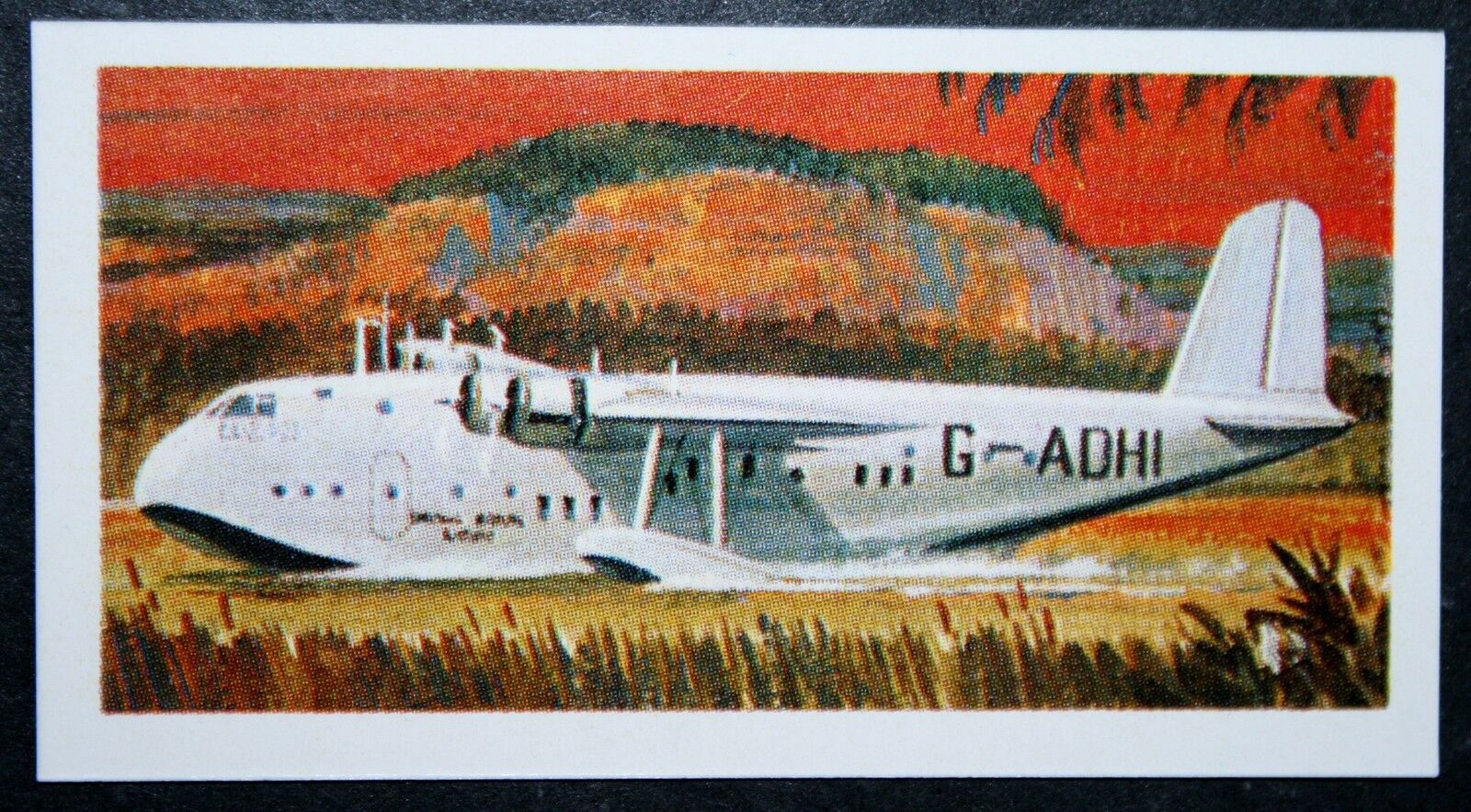 Imperial Airways  Short Empire Flying Boat  Unmounted   Vintage Card # VGC