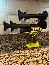 Ryobi Compressor Driven Quad Train Air Horn with Brand New Battery and charger picture