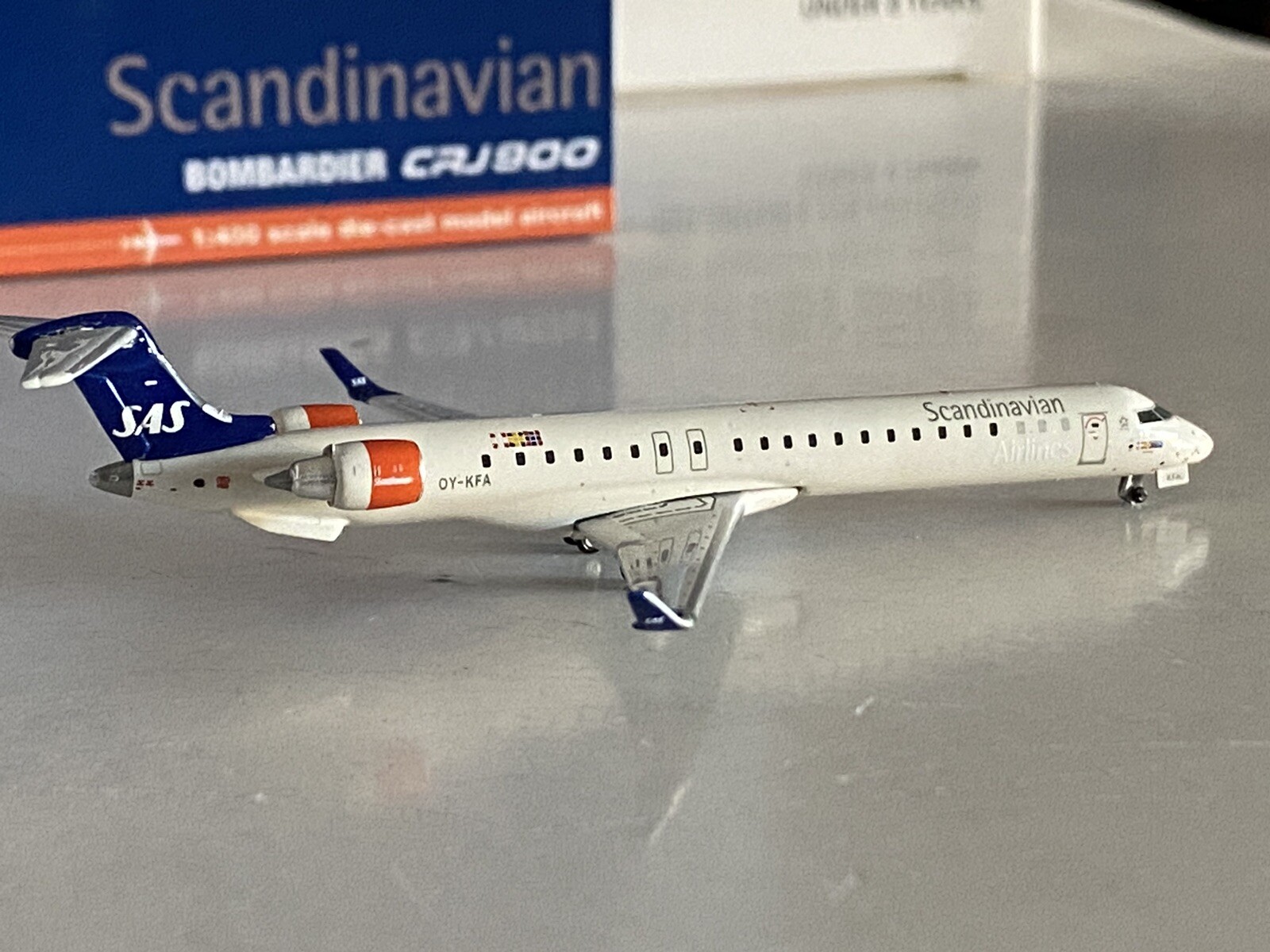 Gemini Jets SAS Scandinavian Airlines Bombardier CRJ-900 1:400 OY-KFA GJSAS1007