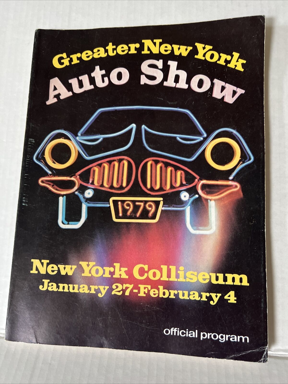 Rare 1979 International Automobile Show New York Coliseum Official Program