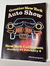 Rare 1979 International Automobile Show New York Coliseum Official Program picture