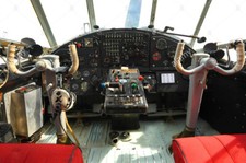 Antonov AN-2 Aircraft Pilots Control Yoke Wheel Column Soviet Russian Stick Grip picture