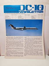 1979 McDonnell Douglas DC-10 Service Newsletter Special Edition Super 80 RRP 349 picture