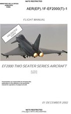 EF-2000 (T) Flight Manual 2002 comb bound, reprint picture