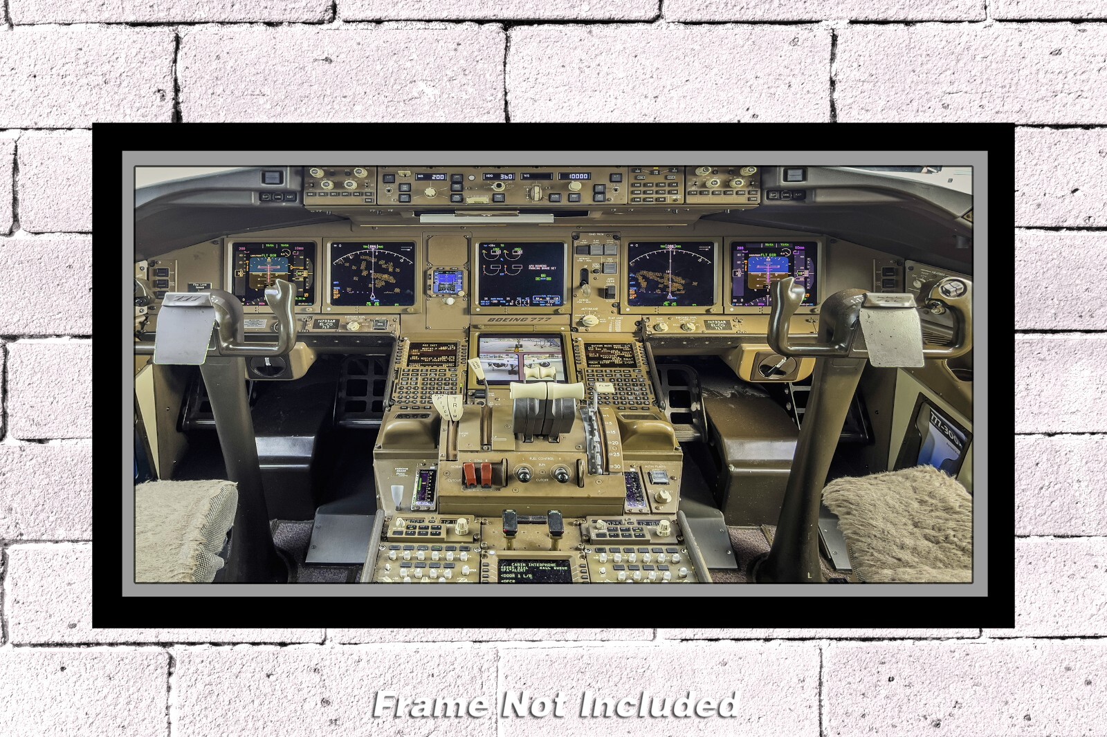 Cockpit Boeing 777-300 10\