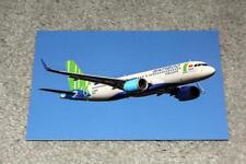 BAMBOO AIRWAYS AIRBUS A320 AIRLINE POSTCARD picture