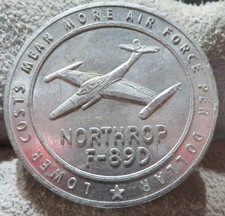 1954 National Aircraft Show Northrop F-89D Token J.M. Cox Airport Vandalia OH picture