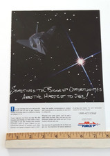 STEALTH F-117A U.S. AIR FORCE ORIGINAL 1993 AD picture