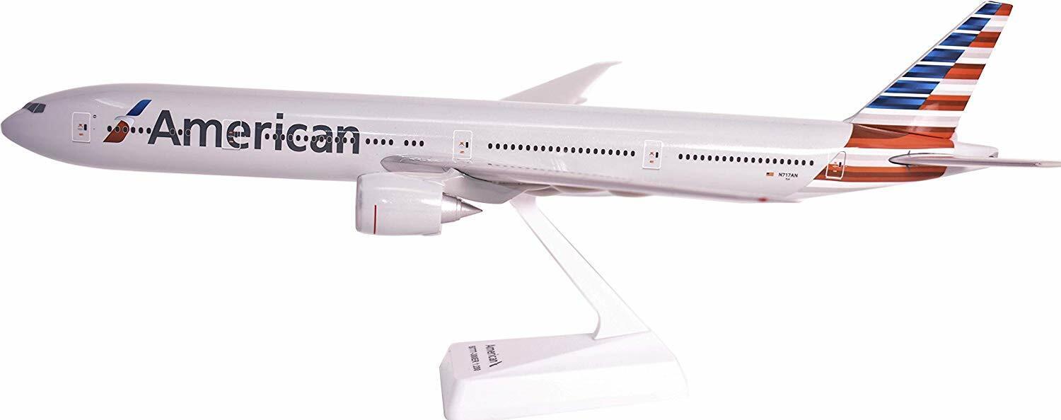 Flight Miniatures American Airlines Boeing 777-300ER 1/200 Scale Model with Stan