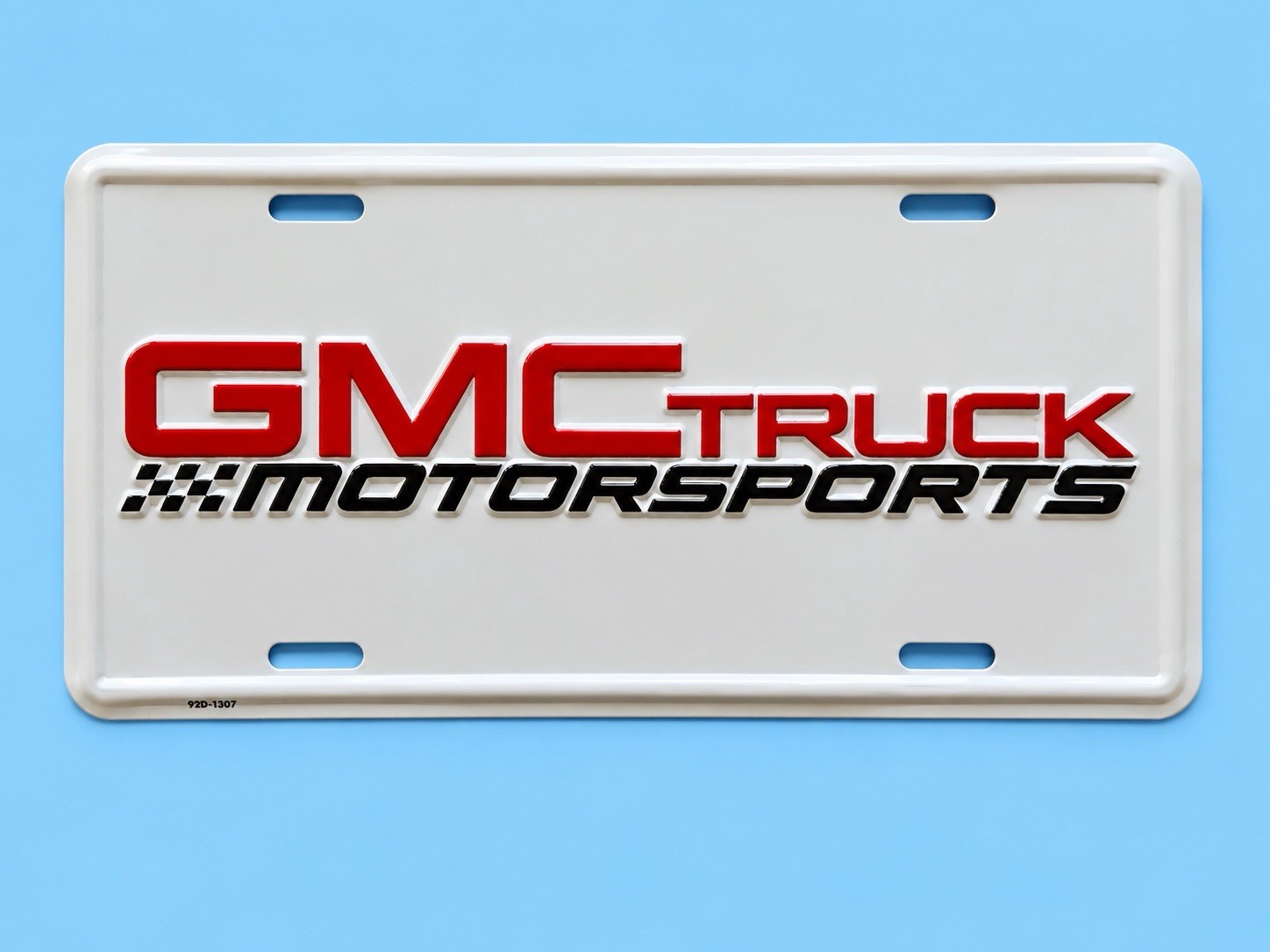 “GMC Truck Motorsports” Novelty License Plate. New Embossed. “GMC Truck Motorsports” Novelty License Plate. New Embossed.