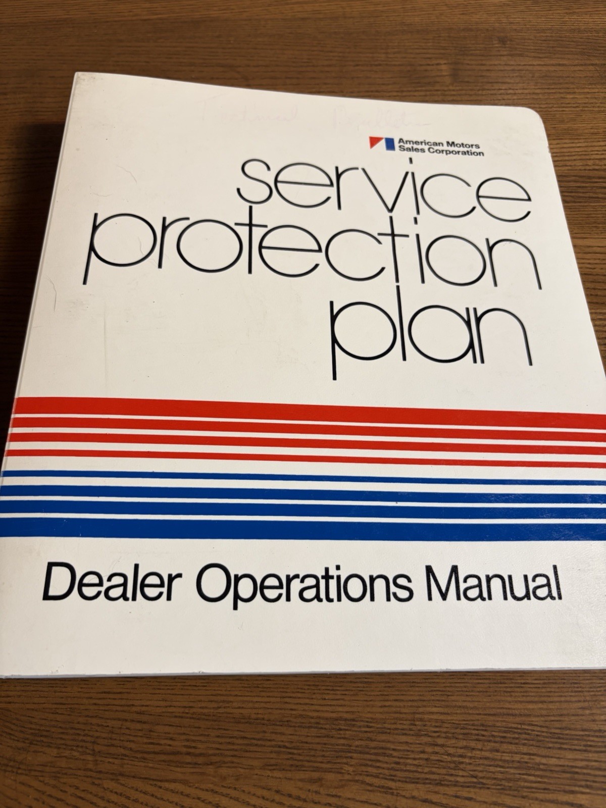 AMC 1970’s Dealer Operations Manual Service Program Binder Dealer Estate AMC 1970’s Dealer Operations Manual Service Program Binder Dealer Estate
