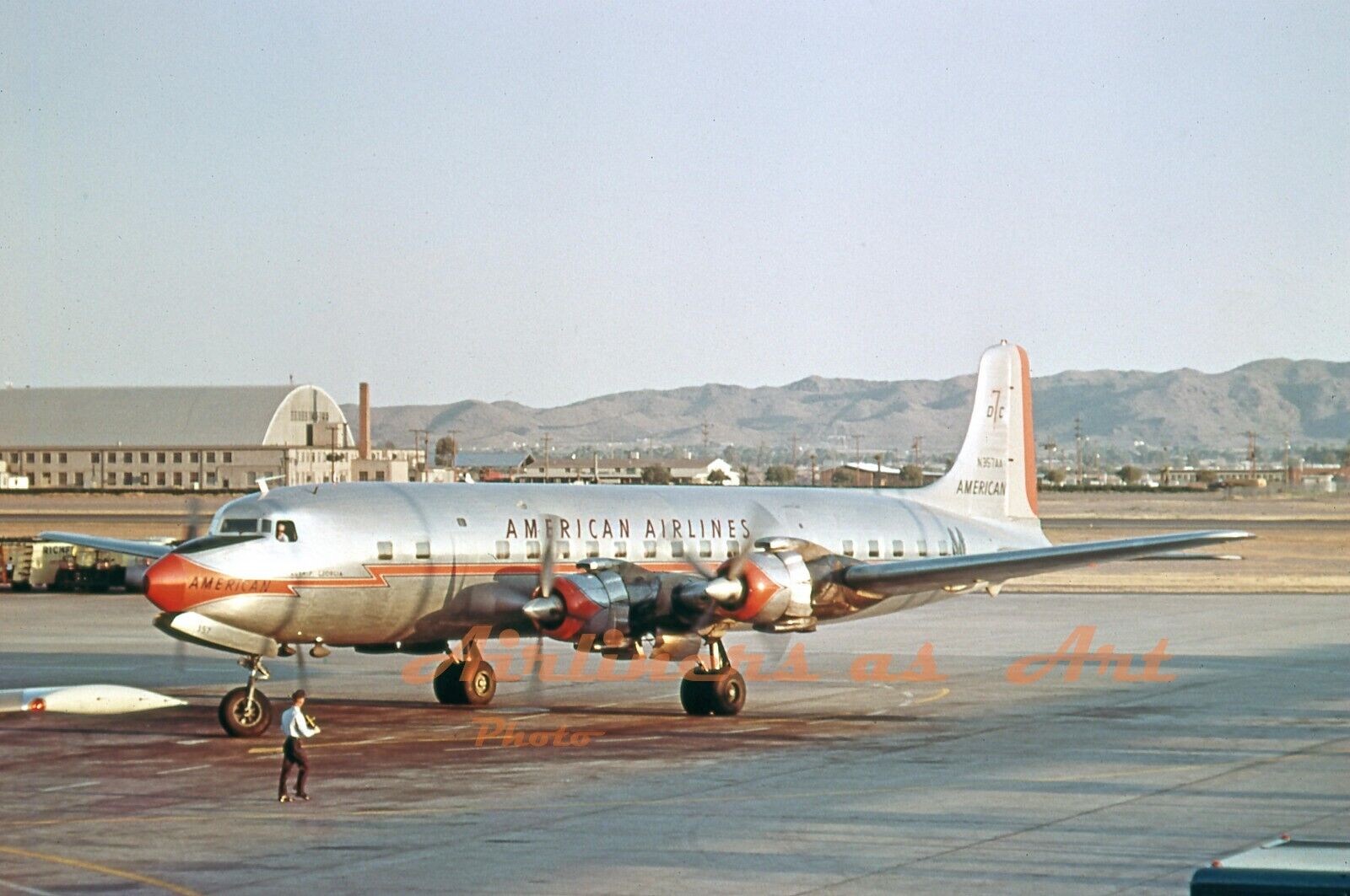 American Airlines Douglas DC-7B N357AA in the Late 1950s 8\