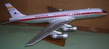 Douglas DC-8-52 Iberia Air Plane Wood Model Replica XXL  picture