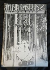 Warthog #4 (Norway) 1999 Black Metal Fanzine picture