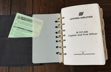 Jeppesen United Airlines B-747 Captain & First Officer Flight Operations Manual picture