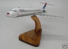 MD-90 Delta Airlines MD90 Airplane Wood Model  New picture