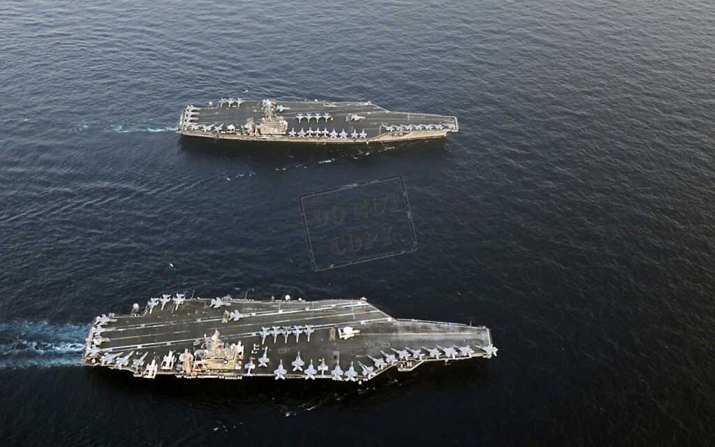 Aircraft carriers USS Abraham Lincoln (CVN 72) USS John C. Stennis (CVN 74) AC1