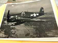U.S. Navy Photographs Grumman F6F Hellcat & F4F Wildcat WWII Era 10 lot. picture
