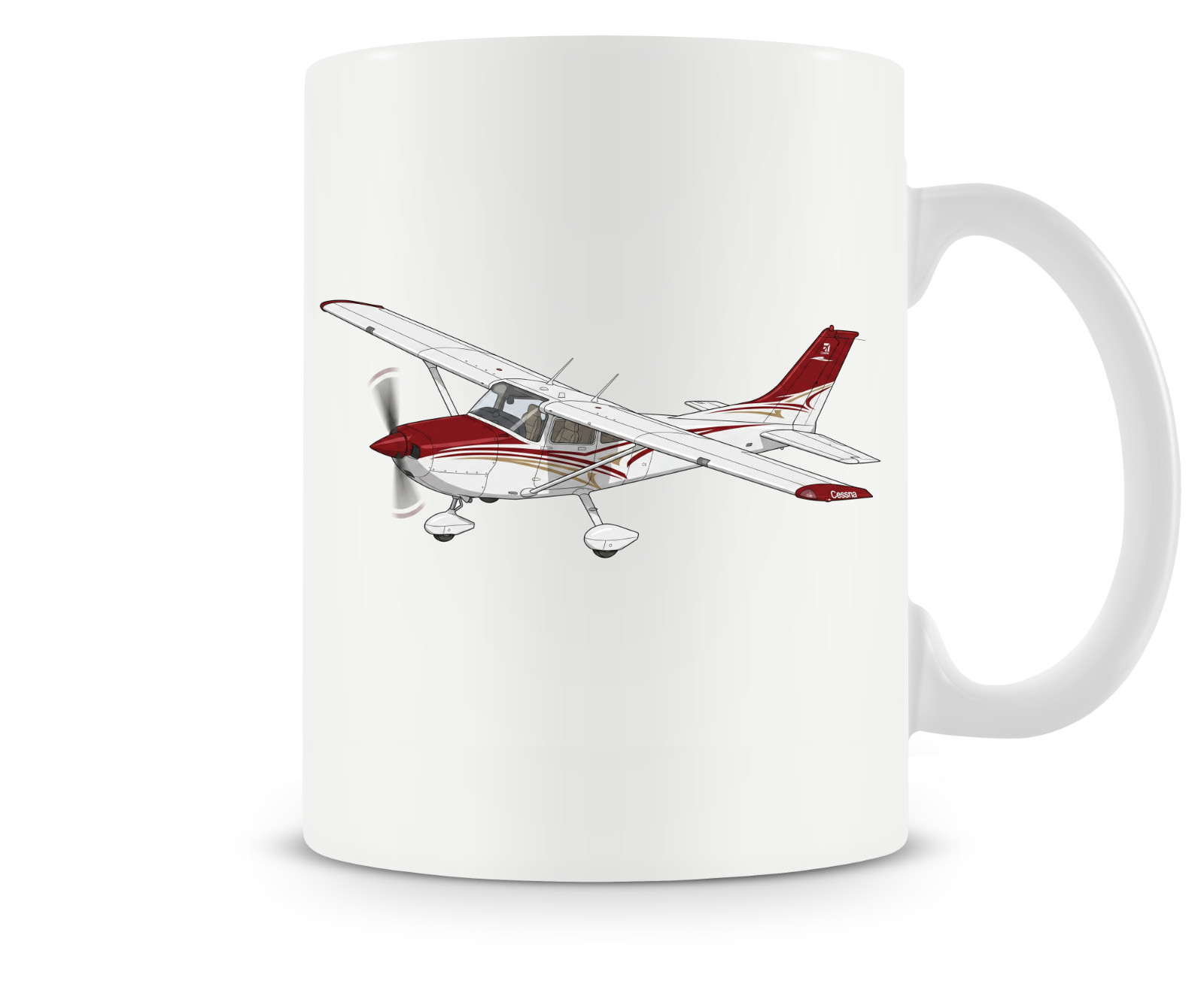 Cessna 172P Ceramic Coffee Mug - 15oz. Cessna 172P Ceramic Coffee Mug - 15oz.