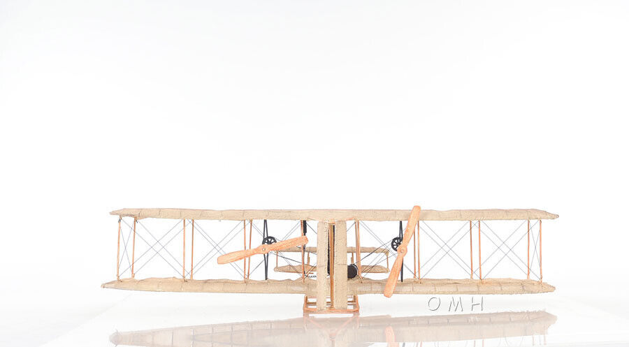 33 INCH Wright Brothers Airplane iron Model Airplane