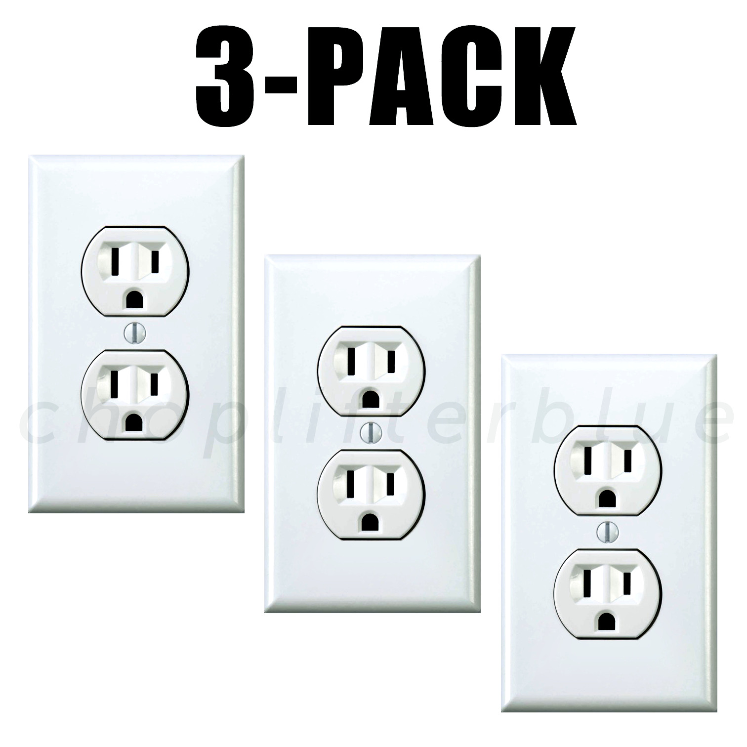 Electrical Outlet Stickers 3-Pack Prank Fake Joke Funny Custom Decal HQ Sticker