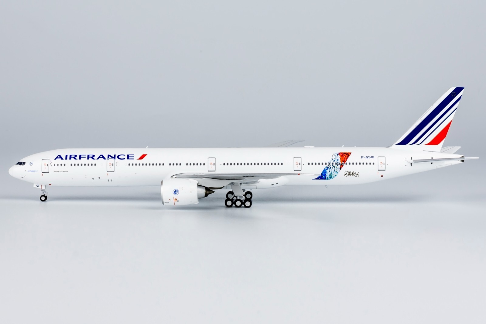 Air France Boeing 777-300ER F-GSQI NG Models 1:400 JonOne graffiti livery