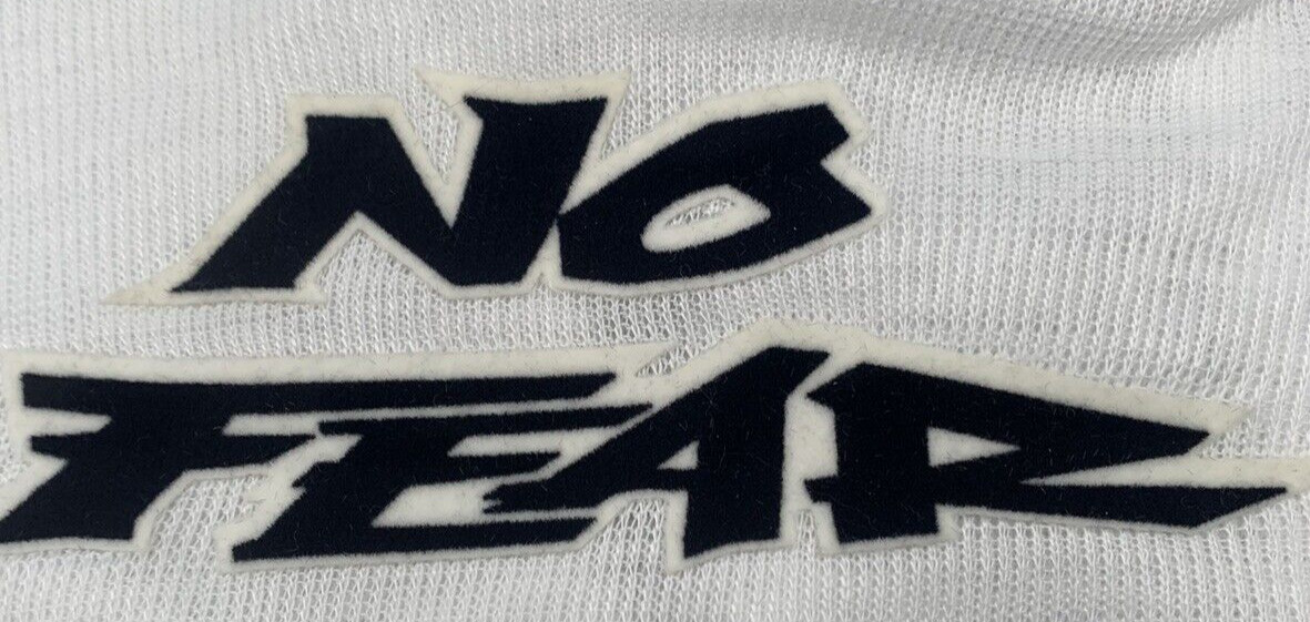 Vintage NO FEAR Large 10”x 1\ Vintage NO FEAR Large 10”x 1\