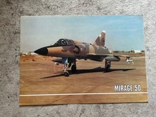 Dassault-Breguet Mirage 50 fighter aircraft promo brochure, 1981 picture