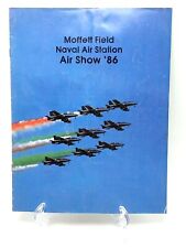 NAS MOFFETT FIELD CA 1986 AIR SHOW FRECCE TRICOLORI PROGRAM AERMACCHI MB-339 JET picture
