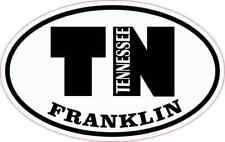 4in x 2.5in Oval TN Franklin Tennessee Sticker Car Truck Vehicle Bumper Decal picture
