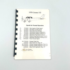 1978 Cessna 152 Pilot Checklist Emergency Procedures Air Center Salt Lake Manual picture