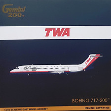 Gemini Jets 1/200 G2TWA1005 Boeing717-200 TWA Trans World Airlines N418TW picture