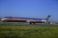 RA729_N266AA_AMERICAN AIRLINES_MD-82 - ORIGINAL KODAK SLIDE picture