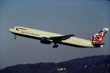 KA154_G-BNWB_BRITISH AIRWAYS_B767-336ER_1999_CHELSEA ROSE - ORIGINAL KODAK SLIDE picture