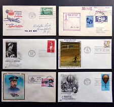 AVIATION HISTORY Stamp Cover Lot Jets Planes Flight Balloon Air Mail SET #GP-037 picture