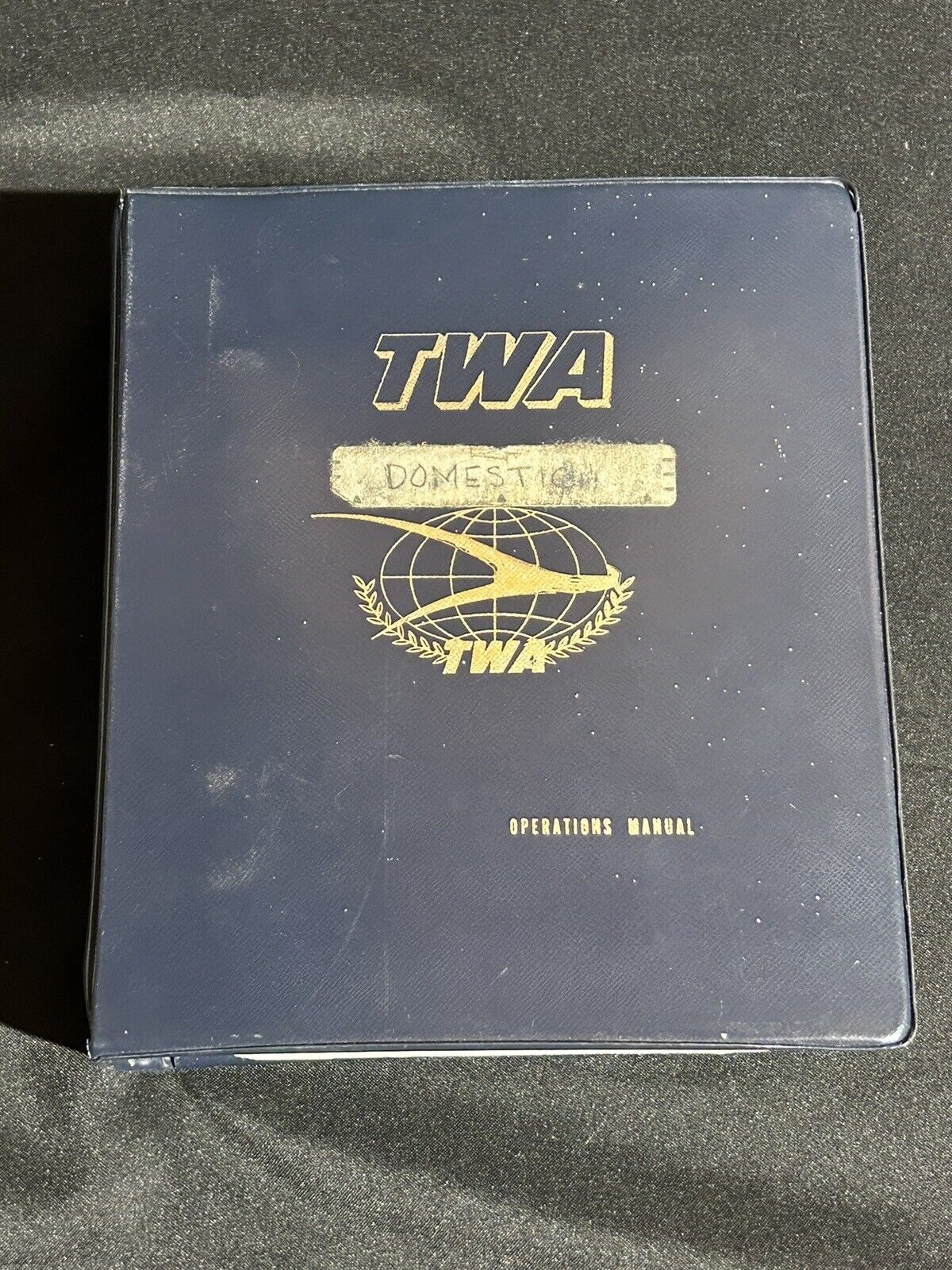 VINTAGE TRANS WORLD AIRLINES TWA DOMESTIC OPERATIONS MANUAL