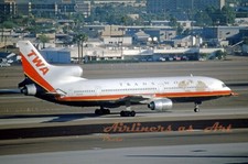 TWA Lockheed L-1011 N31029 at PHX in 1996 in Final Colors 8