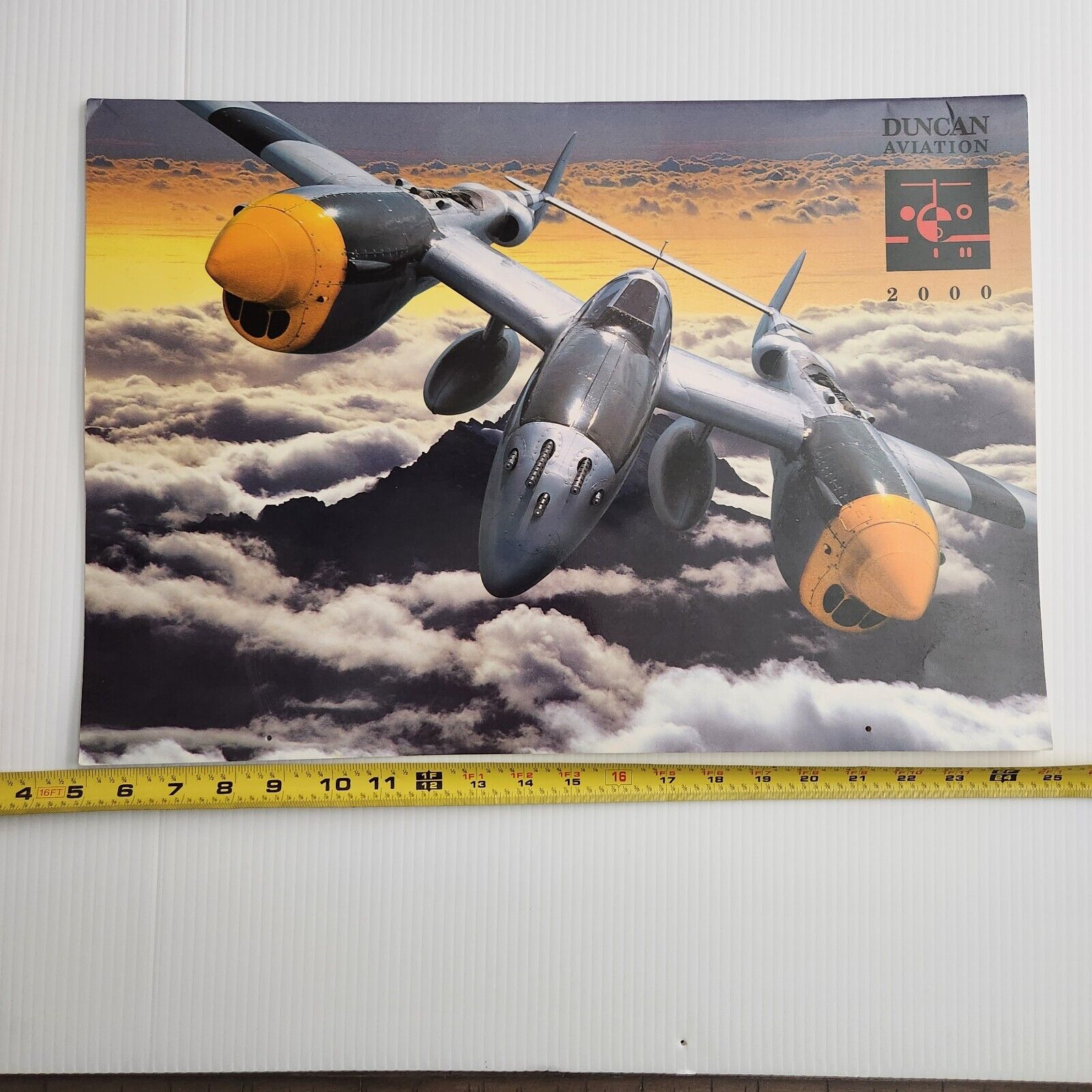 Duncan Aviation Ghosts A Time Remembered Calendar 14 x 20 Aviation 2000
