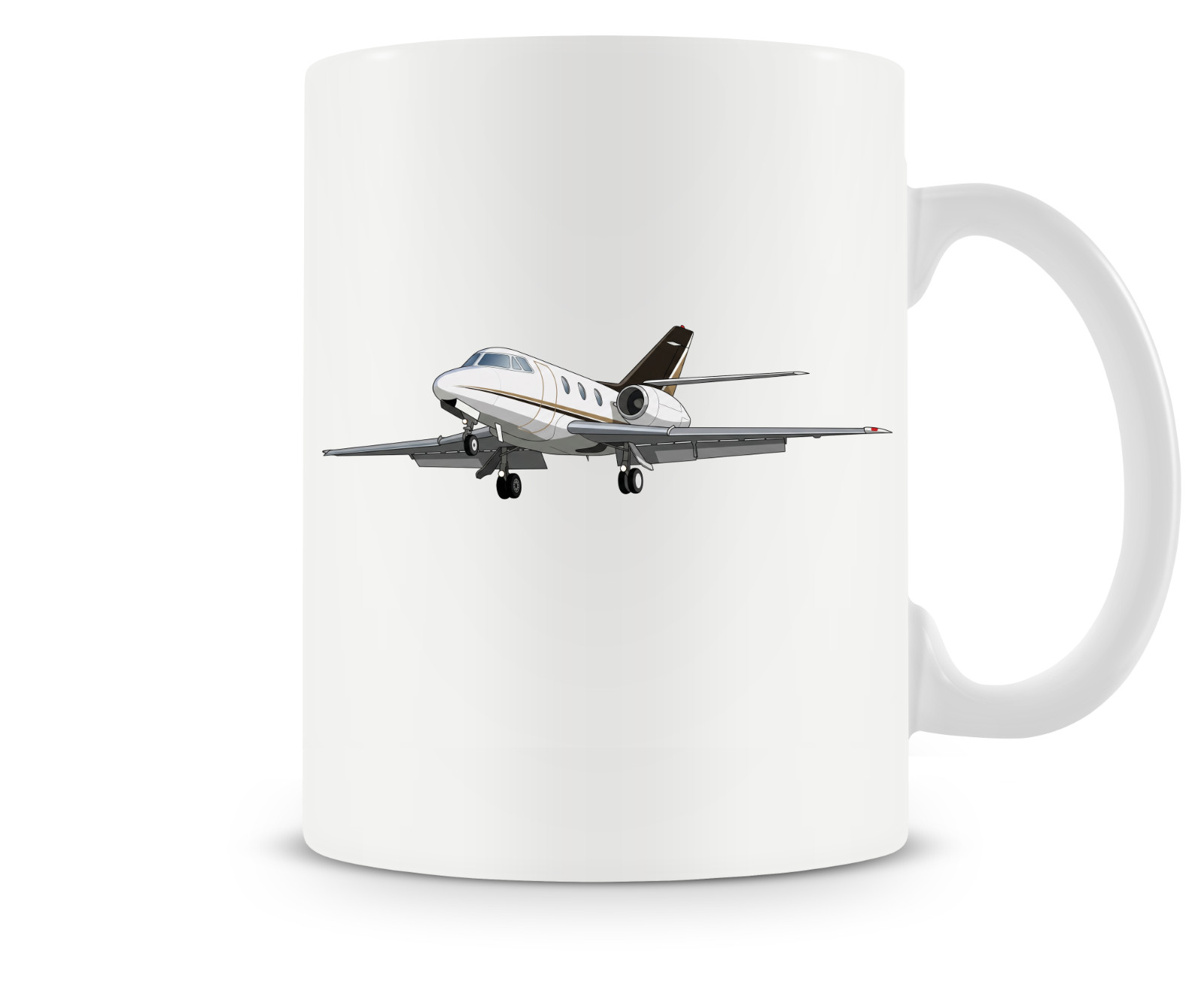 Dassault Falcon 100 Ceramic Coffee Mug - 15oz. Dassault Falcon 100 Ceramic Coffee Mug - 15oz.