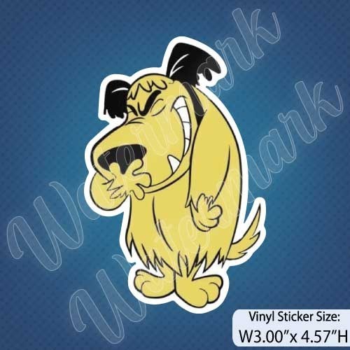Muttley_The_Dog_V1_Stickers_Decals