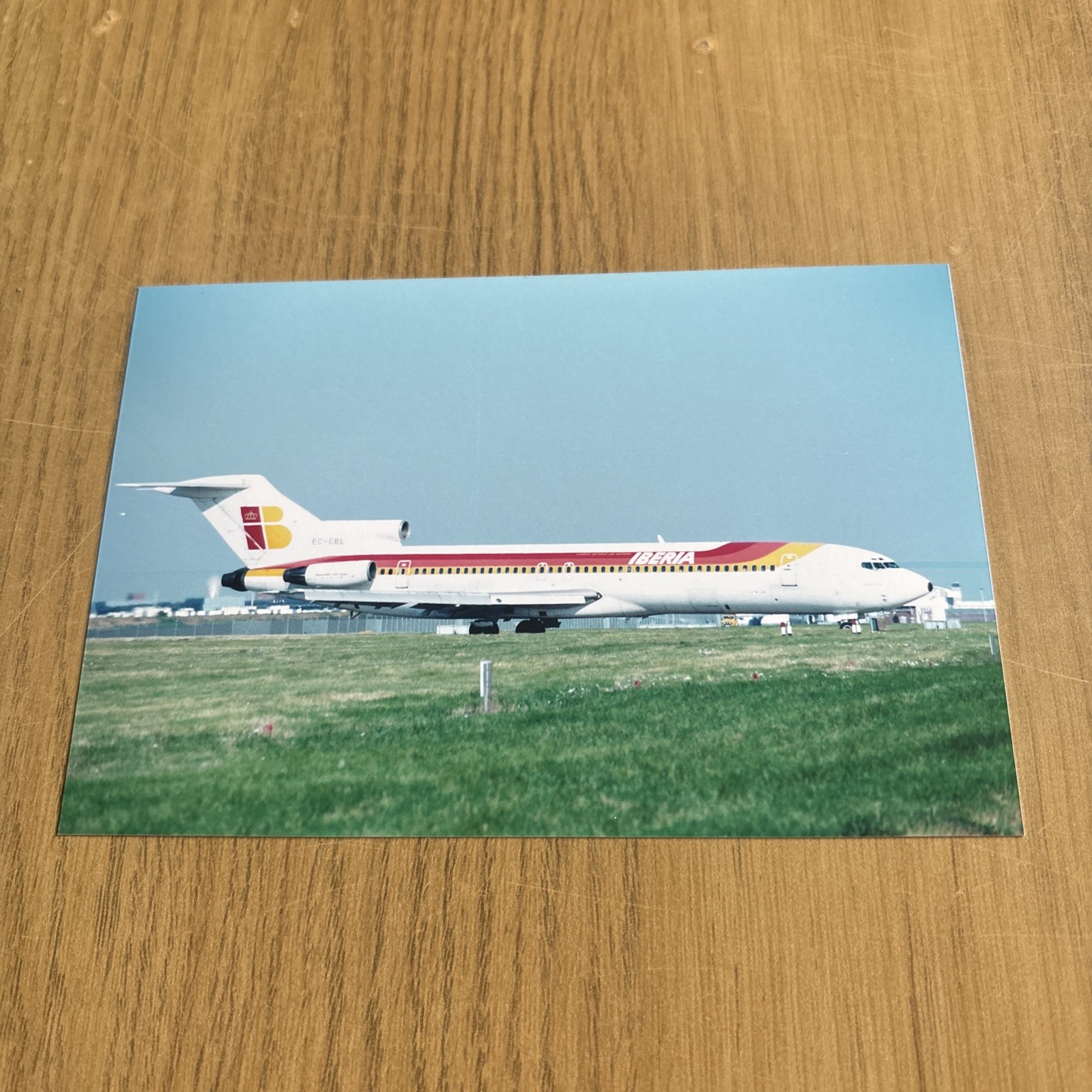 Iberia Boeing 727-200 EC-CBL colour photograph