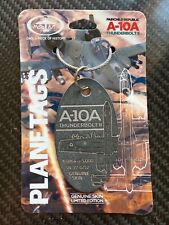 Motoart Planetags Fairchild Republic A-10 Warthog Gray SOLD OUT Plane Tag picture