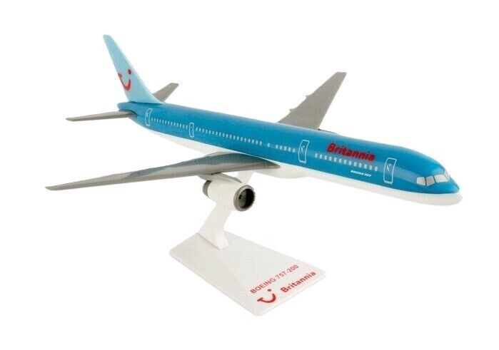 Flight Miniatures Britannia Boeing 757-200 Desk Display 1/200 Model Airplane