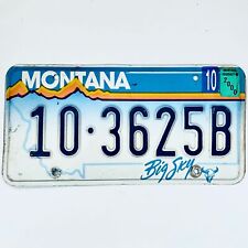 2000 United States Montana Phillips County Passenger License Plate 10-3625B picture