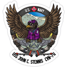 Aviation Boatswain's Mate Fuels Decal - USS John C Stennis 5