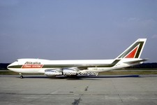 Alitalia Cargo Boeing 747-200F I-DEMR (1982) Photograph picture