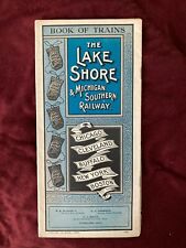 LS&MS System Timetable June 26, 1899 Lake Shore & Michigan Southern picture