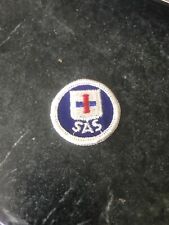Rare Vtg Orig 70s 60s SAS Scandinavian Airlines System Uniform Patch Logo picture