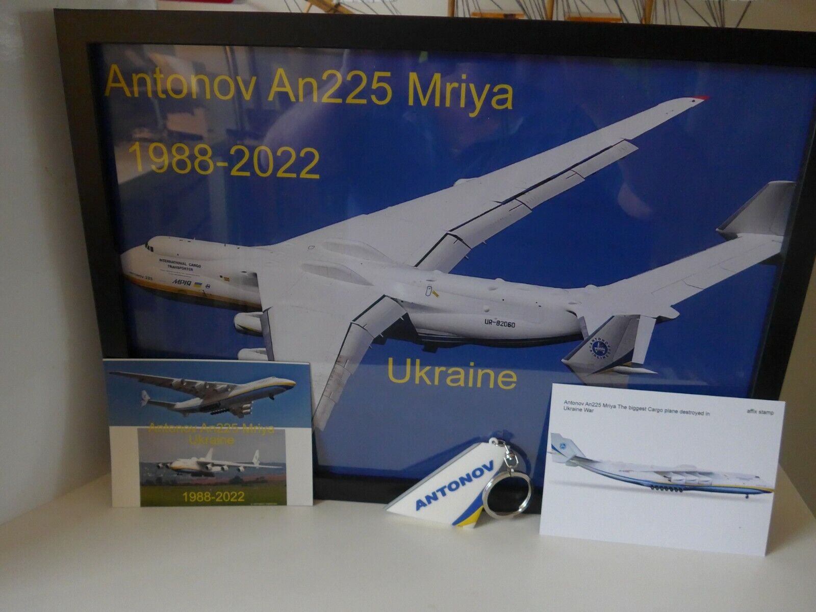 Antonov An225 Mriya Memorabilia a tribute to this great Ukranian Aircraft (Read)